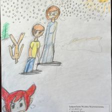 Медина Муртазалиевна Байрамбаева в конкурсе «Будь в форме, смотри «Простоквашино», смотри «Карусель», участвуй и побеждай!»