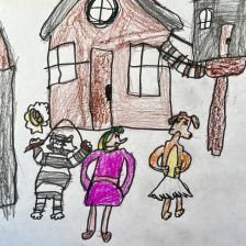 Камила Муртазалиевна Колесникова в конкурсе «Будь в форме, смотри «Простоквашино», смотри «Карусель», участвуй и побеждай!»