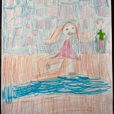 Александра Евгеньевна Овечкина в конкурсе «Будь в форме, смотри «Простоквашино», смотри «Карусель», участвуй и побеждай!»