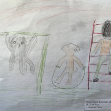 Кристина Дмитриевна Решетникова в конкурсе «Будь в форме, смотри «Простоквашино», смотри «Карусель», участвуй и побеждай!»