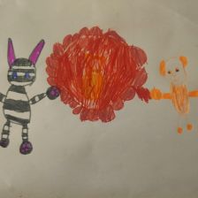 Есения Афанасьева в конкурсе «Будь в форме, смотри «Простоквашино», смотри «Карусель», участвуй и побеждай!»