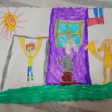 Милана Юрьевна Тарасова в конкурсе «Будь в форме, смотри «Простоквашино», смотри «Карусель», участвуй и побеждай!»