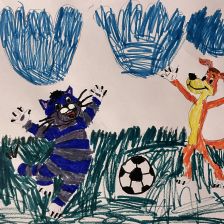 Свистунова Сергеевна Мария в конкурсе «Будь в форме, смотри «Простоквашино», смотри «Карусель», участвуй и побеждай!»