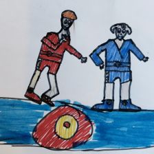 Егор Юрьевич Грицай в конкурсе «Будь в форме, смотри «Простоквашино», смотри «Карусель», участвуй и побеждай!»