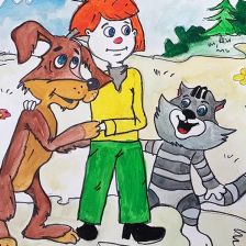 Маргарита Романовна Зотова в конкурсе «Будь в форме, смотри «Простоквашино», смотри «Карусель», участвуй и побеждай!»