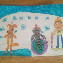 Алиса в конкурсе «Будь в форме, смотри «Простоквашино», смотри «Карусель», участвуй и побеждай!»