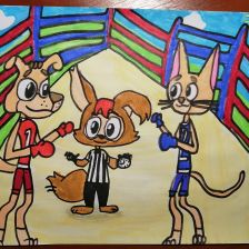 Анастасия Сергеевна Вечкасова в конкурсе «Будь в форме, смотри «Простоквашино», смотри «Карусель», участвуй и побеждай!»