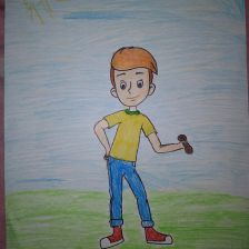 Элина Алексеевна Ижбулатова в конкурсе «Будь в форме, смотри «Простоквашино», смотри «Карусель», участвуй и побеждай!»