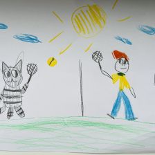 Екатерина Алистратова в конкурсе «Будь в форме, смотри «Простоквашино», смотри «Карусель», участвуй и побеждай!»