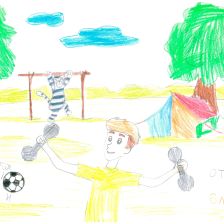 Михаил Александрович Королькоа в конкурсе «Будь в форме, смотри «Простоквашино», смотри «Карусель», участвуй и побеждай!»