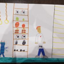 Максим Сергеевич Кодолов в конкурсе «Будь в форме, смотри «Простоквашино», смотри «Карусель», участвуй и побеждай!»