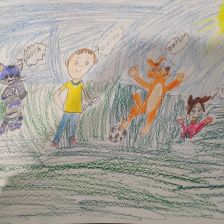 Полина Александровна Белова в конкурсе «Будь в форме, смотри «Простоквашино», смотри «Карусель», участвуй и побеждай!»