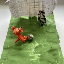 Григорий Ильич Атрохин в конкурсе «Будь в форме, смотри «Простоквашино», смотри «Карусель», участвуй и побеждай!»