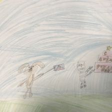 Анна в конкурсе «С днём рождения, Простоквашино!»