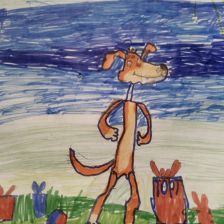 Никита в конкурсе «С днём рождения, Простоквашино!»