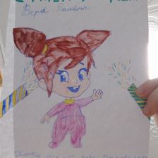 Арина в конкурсе «С днём рождения, Простоквашино!»