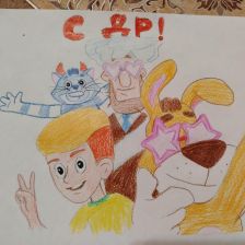 Милана в конкурсе «С днём рождения, Простоквашино!»