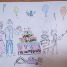 Наташа в конкурсе «С днём рождения, Простоквашино!»