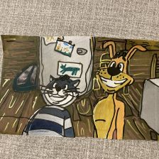 Ариана в конкурсе «С днём рождения, Простоквашино!»