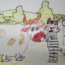 Алиса в конкурсе «С днём рождения, Простоквашино!»