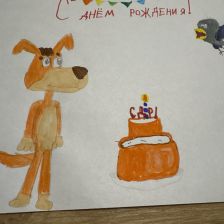 Даниил в конкурсе «С днём рождения, Простоквашино!»