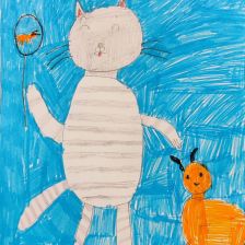 Кира в конкурсе «С днём рождения, Простоквашино!»