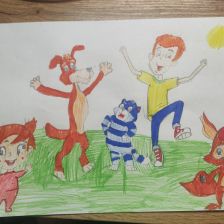 Артанов Григорий Петрович в конкурсе «С днём рождения, Простоквашино!»