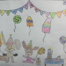 Варвара в конкурсе «С днём рождения, Простоквашино!»