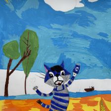 Машенька в конкурсе «С днём рождения, Простоквашино!»