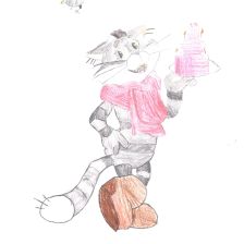 Аминат в конкурсе «С днём рождения, Простоквашино!»