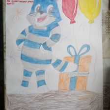 Андрей в конкурсе «С днём рождения, Простоквашино!»