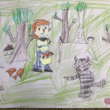 Тимур в конкурсе «С днём рождения, Простоквашино!»