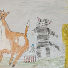 Дарья в конкурсе «С днём рождения, Простоквашино!»