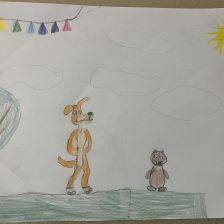 Алина в конкурсе «С днём рождения, Простоквашино!»