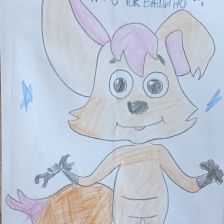 Алёна в конкурсе «С днём рождения, Простоквашино!»