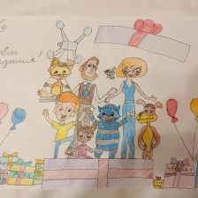 Нина в конкурсе «С днём рождения, Простоквашино!»