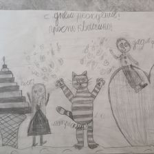 Елизавета в конкурсе «С днём рождения, Простоквашино!»