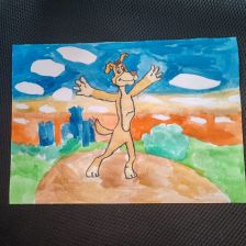 Мария в конкурсе «С днём рождения, Простоквашино!»