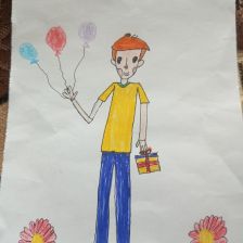 Ксения в конкурсе «С днём рождения, Простоквашино!»