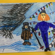 Денис в конкурсе «С днём рождения, Простоквашино!»