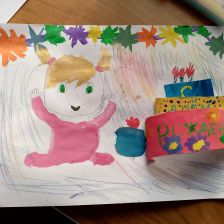 Vladа в конкурсе «С днём рождения, Простоквашино!»