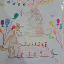 Мелек в конкурсе «С днём рождения, Простоквашино!»