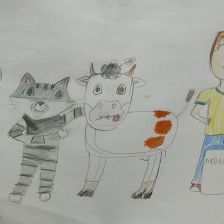 Арина в конкурсе «С днём рождения, Простоквашино!»