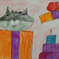 Аня в конкурсе «С днём рождения, Простоквашино!»