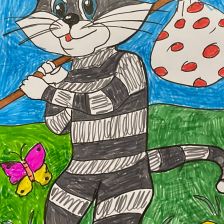 Ева в конкурсе «С днём рождения, Простоквашино!»