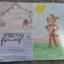 Софья в конкурсе «С днём рождения, Простоквашино!»