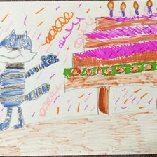 Лия в конкурсе «С днём рождения, Простоквашино!»