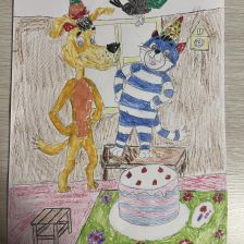 Артем в конкурсе «С днём рождения, Простоквашино!»