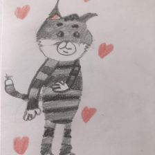 Риана в конкурсе «С днём рождения, Простоквашино!»