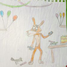 Илья в конкурсе «С днём рождения, Простоквашино!»